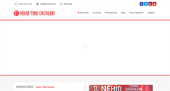 Desktop Screenshot of nehirltd.com